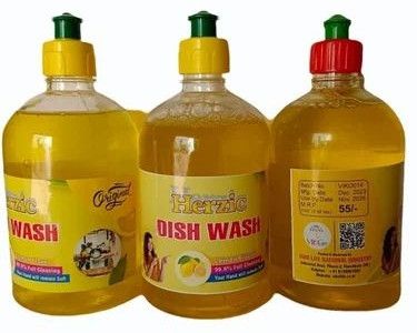 1 Ltr Hezric Dish Wash Liquid, Color : Light Yellow