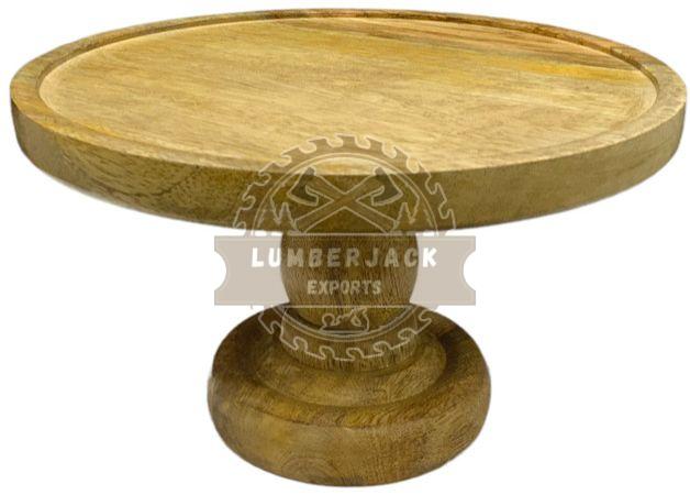 Wooden Serveware Pedestal Display Cake Stand