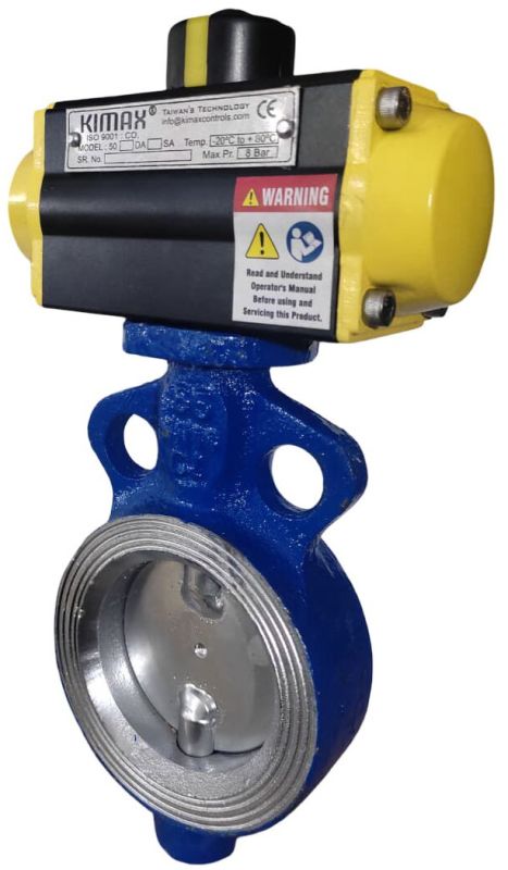 Damper Pneumatic Butterfly Valve
