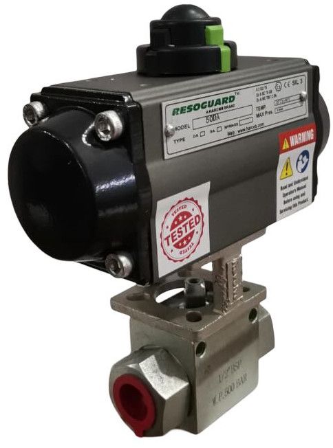 High Pressure Pneumatic Ball Valve