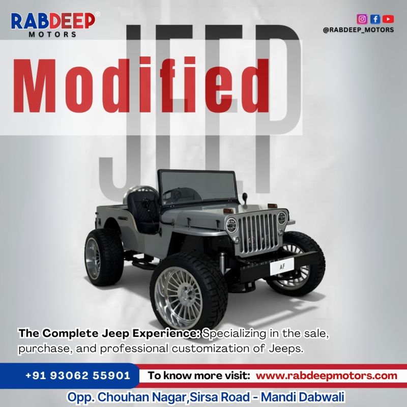Top Quality Modified Jeeps