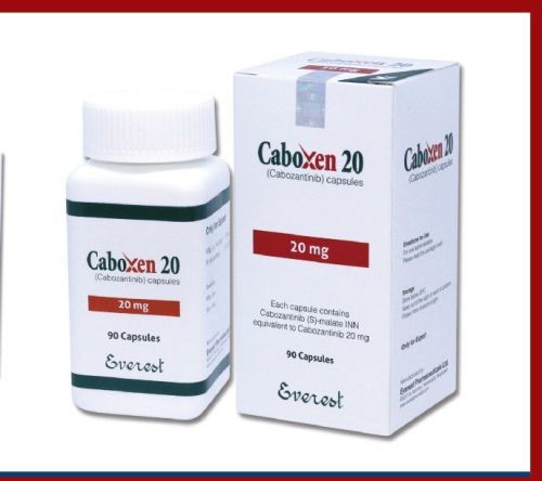 Cabozanib 40mg Tablets, Color : White, Medicine Type : Allopathic