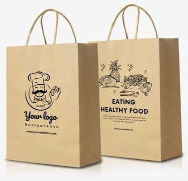 Custom Logo Printed Paper Bag