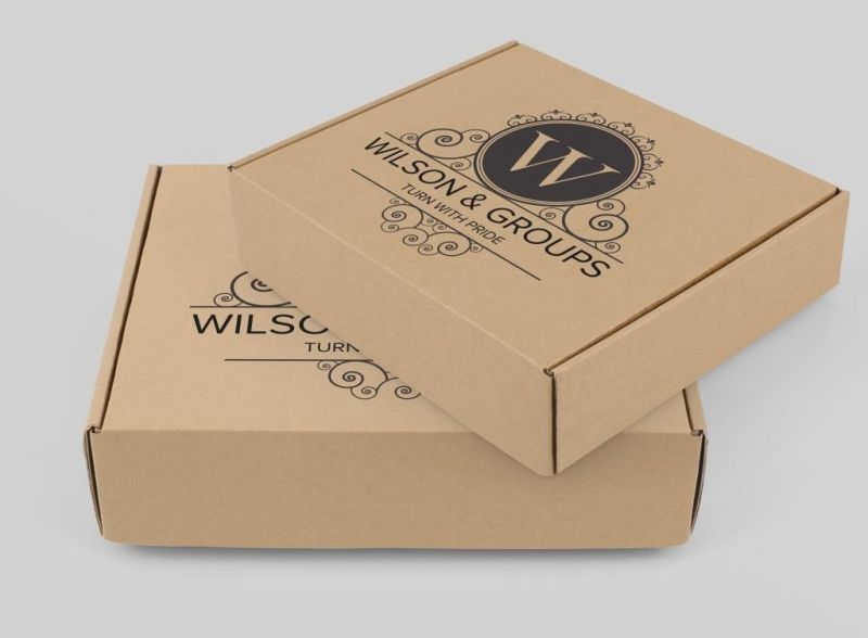 Customized Logo Corrugated Box