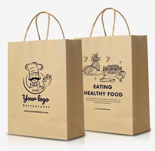 Customized Paper Bag with Logo Print
