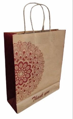Kraft Printed Paper Shopping Bag
