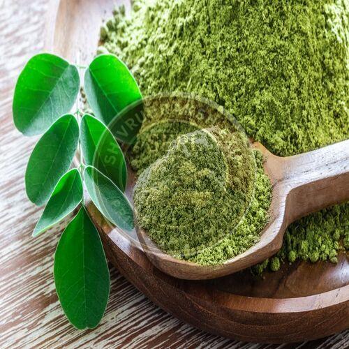 Blended Natural Moringa Powder, Color : Green
