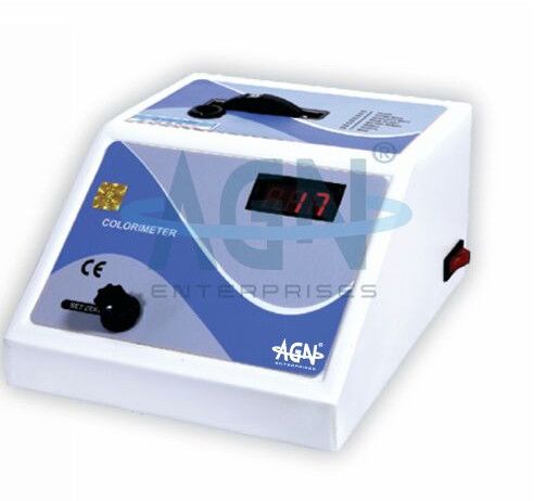 Semi Automatic Digital Photo Colorimeter, Color : White For Laboratory
