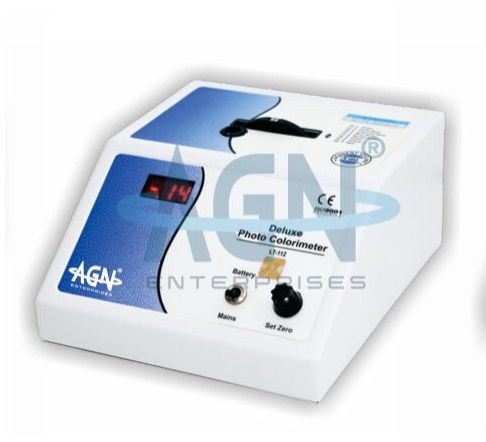 Semi Automatic Photo Colorimeter, Brand Name : AGN-112 for Laboratory