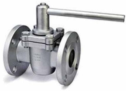 Stainless Steel 347 Plug Valve, Color : Silver
