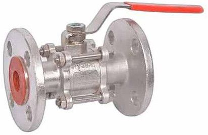 Stainless Steel 446 Industrial Ball Valve, Color : Silver