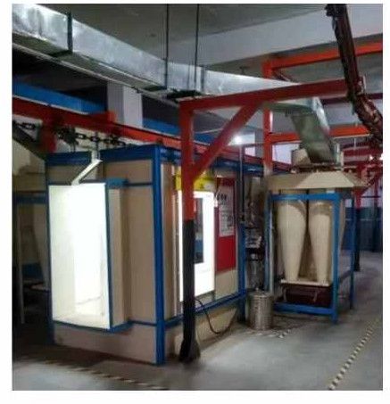 Metal Conveyorised Powder Coating Plant