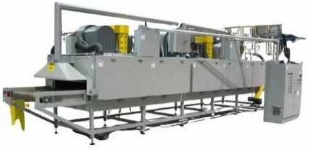 Stainless Steel Flat Belt Conveyorised Oven, Power Source : Electric