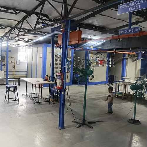 Fully Automatic High Efficiency Powder Coating Plant
