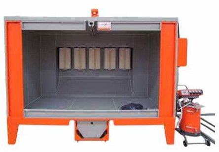 Steel Powder Coating Booth