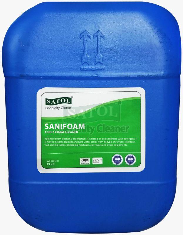 Satol Sanifoam Acidic Foam Cleaner for Surface & Equipment Cleaning