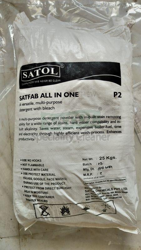 Satol Satfab All in One P2 Multi-purpose Detergent with Bleach