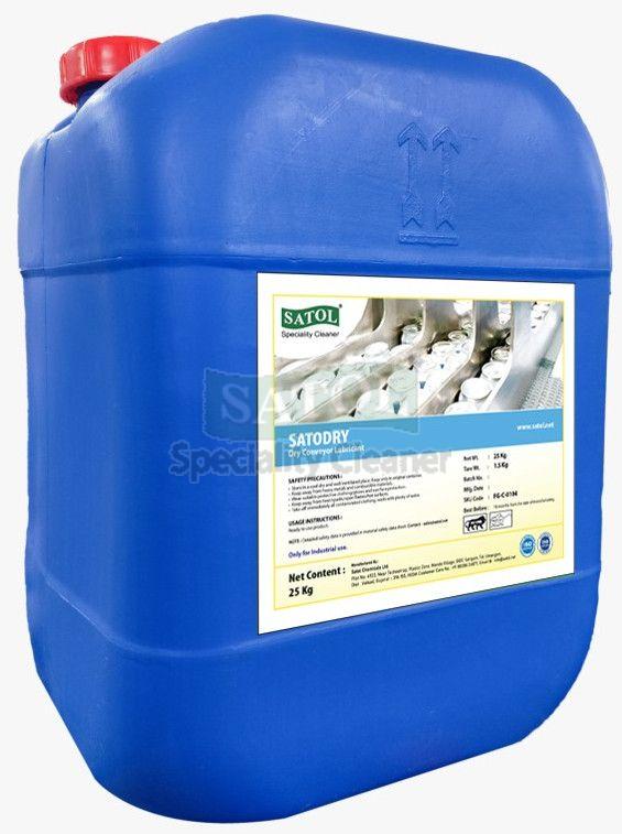 Satol Satodry Dry Conveyor Chain Lubricant for Dairy & Beverage Bottle Lines