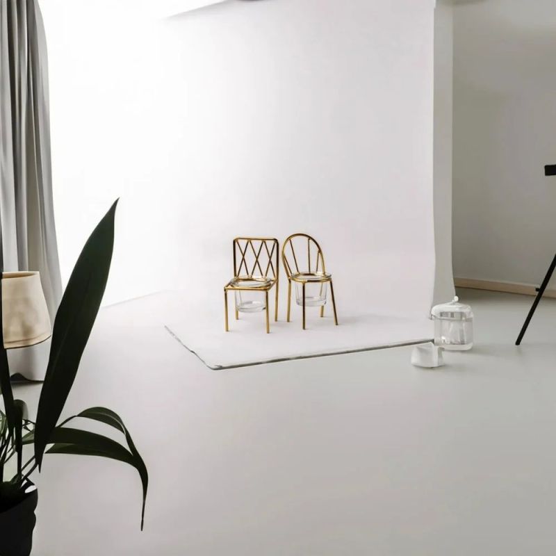 Chair Shape Candle Holder Set