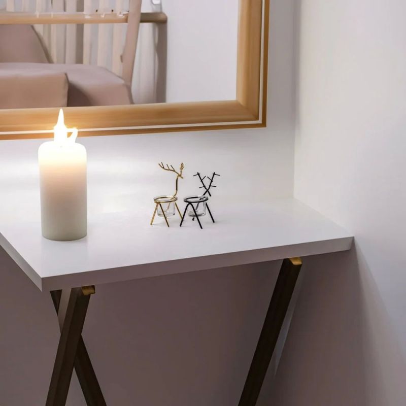 Deer Tea Light Candle Holder Set