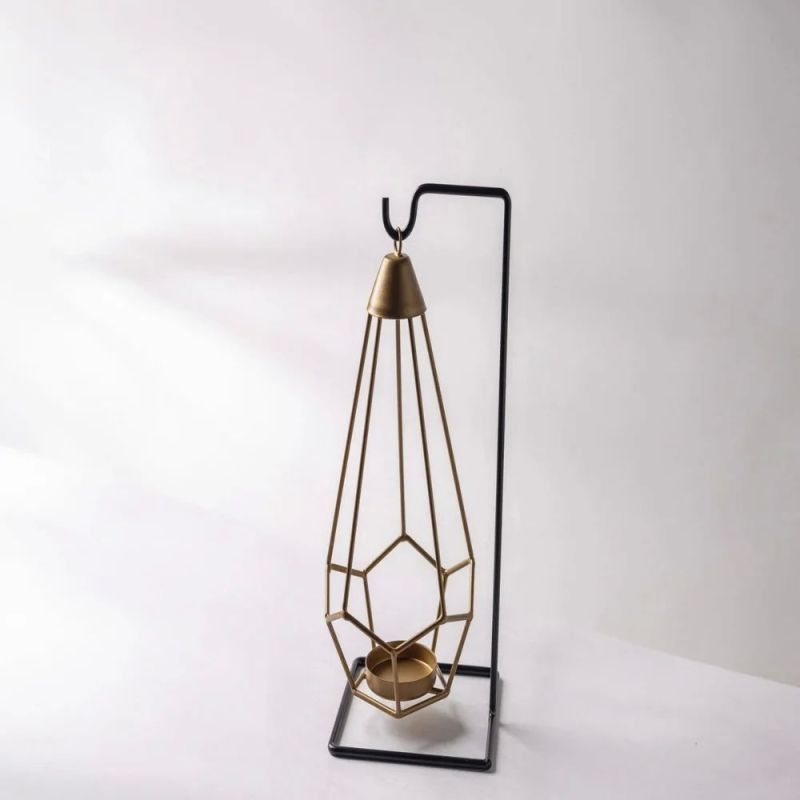 Geometric Hanging Candle Holder