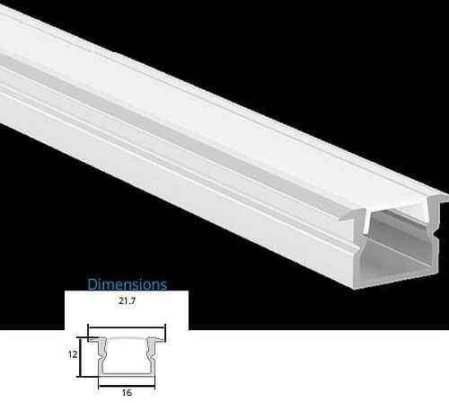 074-ALS-R1612 Aluminium LED Profile, Brand Name : Woo