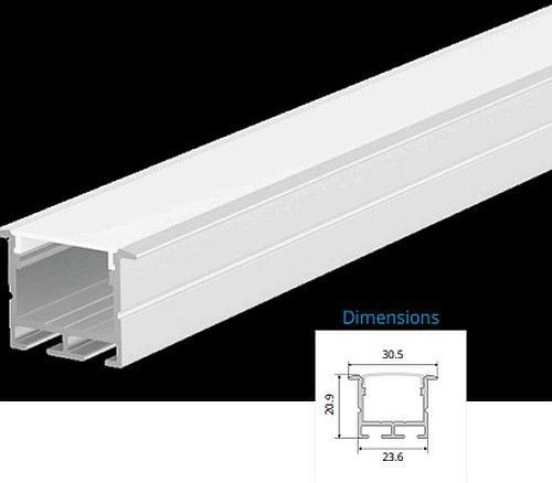 077-ALS-R2520 Aluminium LED Profile, Brand Name : Woo