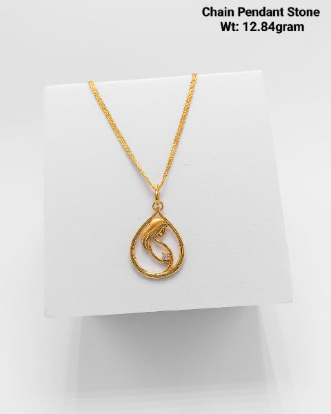 Gold Chain Pendant