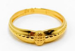 92% New Design Gold Challa Plain