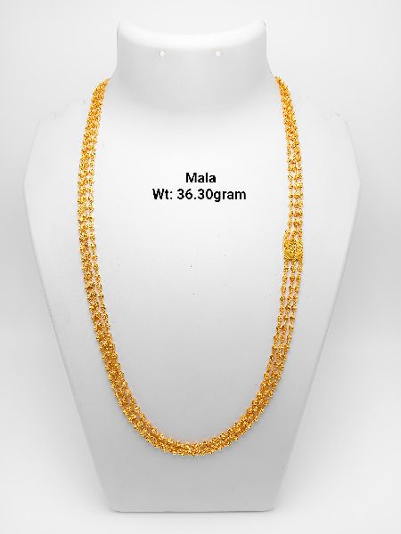 92% New Design Gold Mala