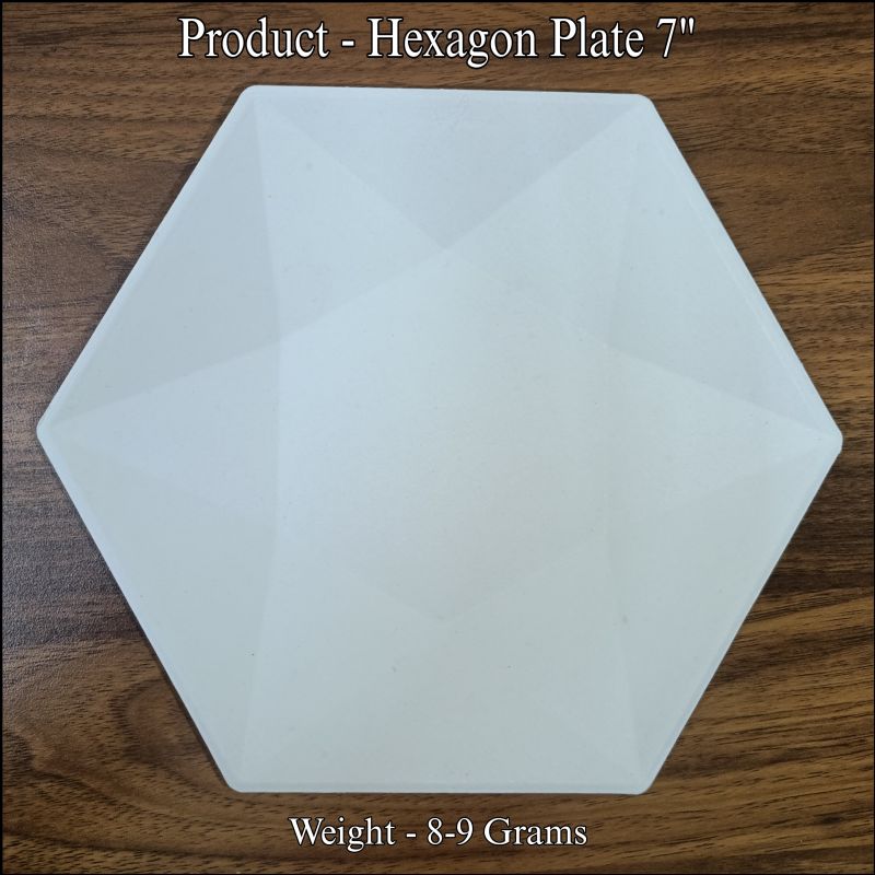 Bagasse Disposable Plate 7inch