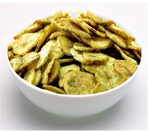 Crispy Roasted Pudina Flavour Banana Chips