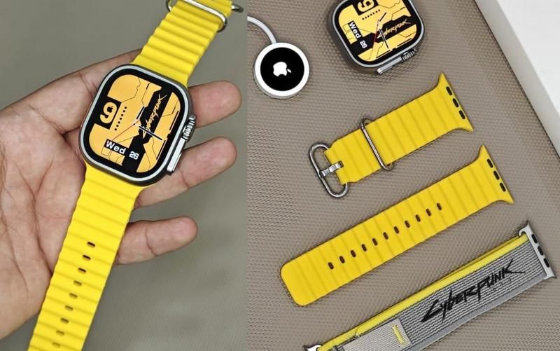 Apple Watch Ultra 2 Cyberpunk Edition Simply Yellow