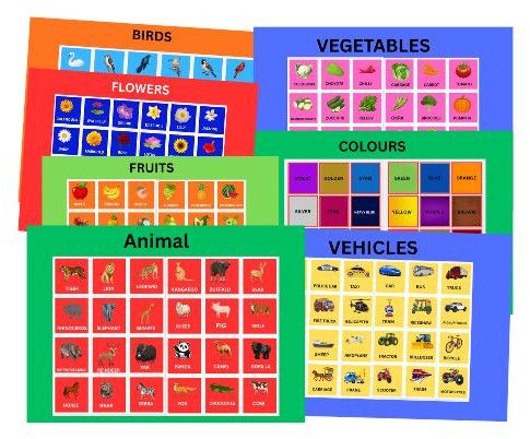 Printed Paper Educational Charts, Color : Multicolour, Width : 18
