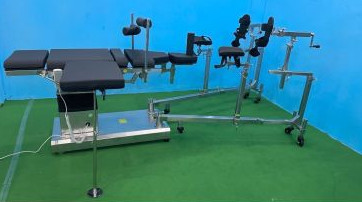 Stainless Steel OT Table, Color : Black For Medical Procedures