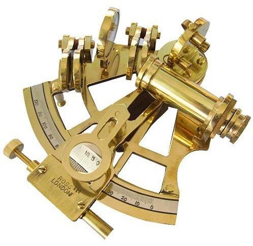 Polished Brass Nautical Sextants Antique for Collectible