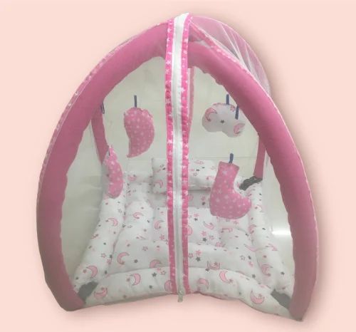 Soft Foam Baby Bed, Gender : Unisex for Sleeping, Resting