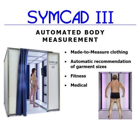 Symcad (Non Security) III CX16 Compact 3D Body Scanner