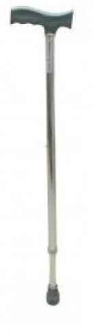 Ryder-121 Height Adjustable Walking Stick Silver