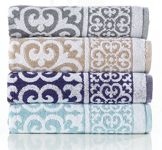Designer Jacquard Towels