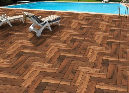 12 Mm Punch Digital Parking Tile