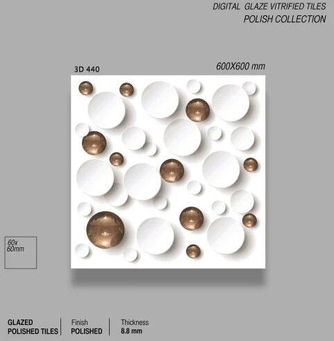 3D-082 Polished Vitrified Tiles