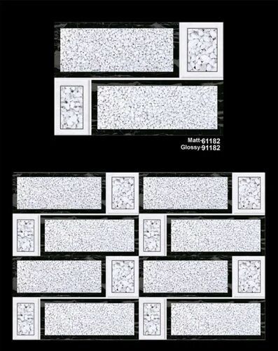 Glossy Deviation Ceramic Wall Tile