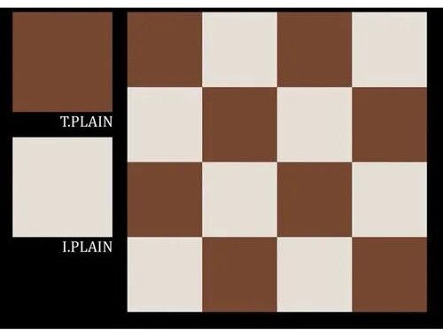 T & I Plain Design Parking Tiles