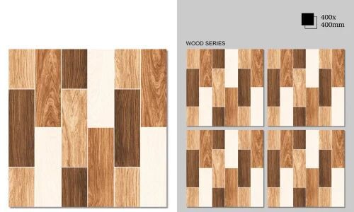 Wooden Pattern Digital Parking Tile