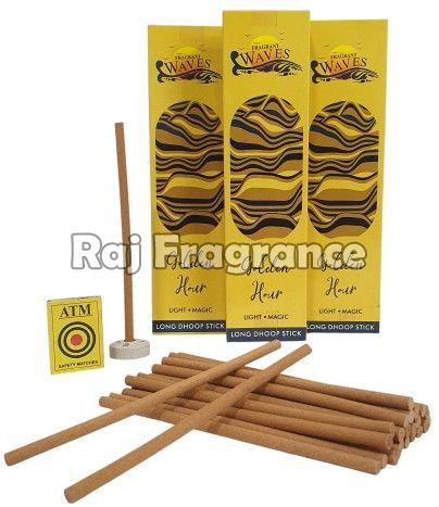 Wood Golden Hour Golden Block Dhoop Sticks, Color : Brown