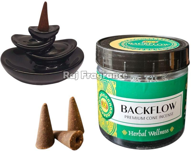 Hebal Backflow Incense Cones 100g