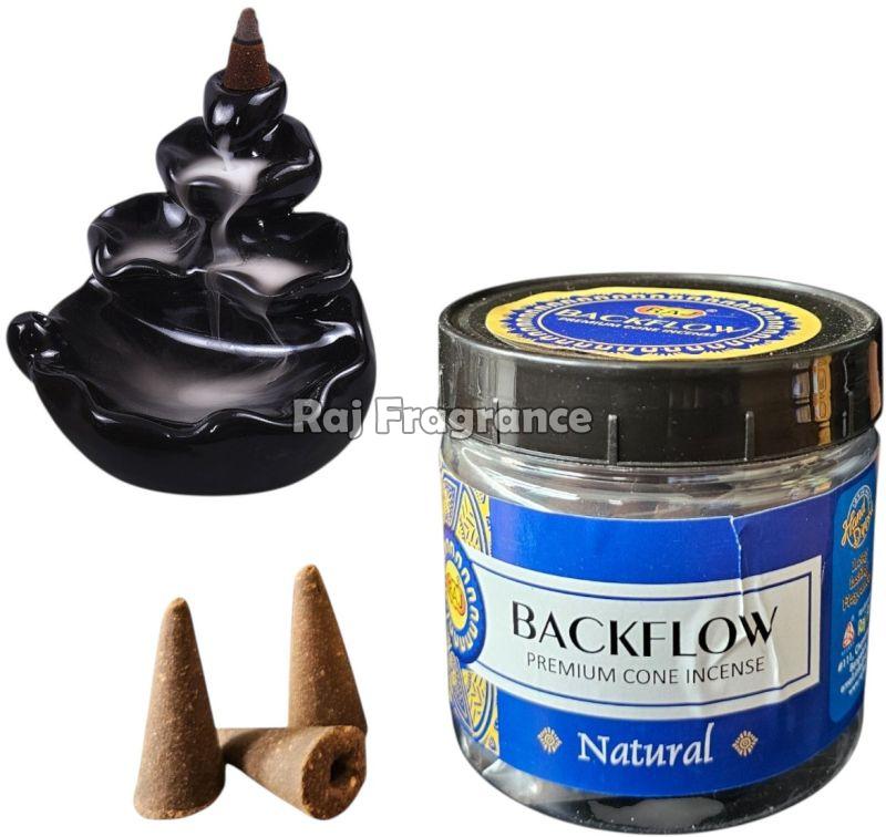 Natural Backflow Incense Cones 100g