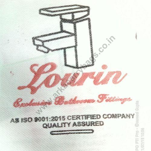 Non Woven Bath Fitting Pouch, Color : Assorted