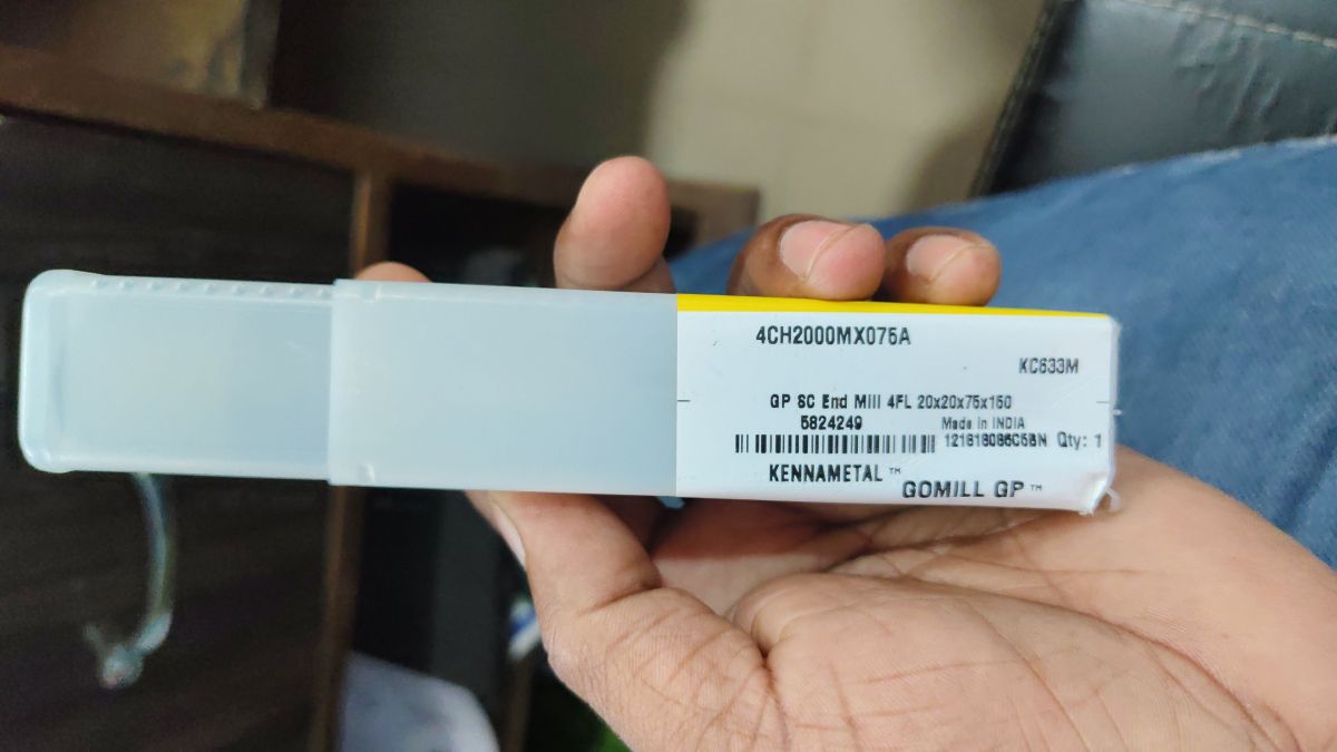 SC End Mill 20×75×150